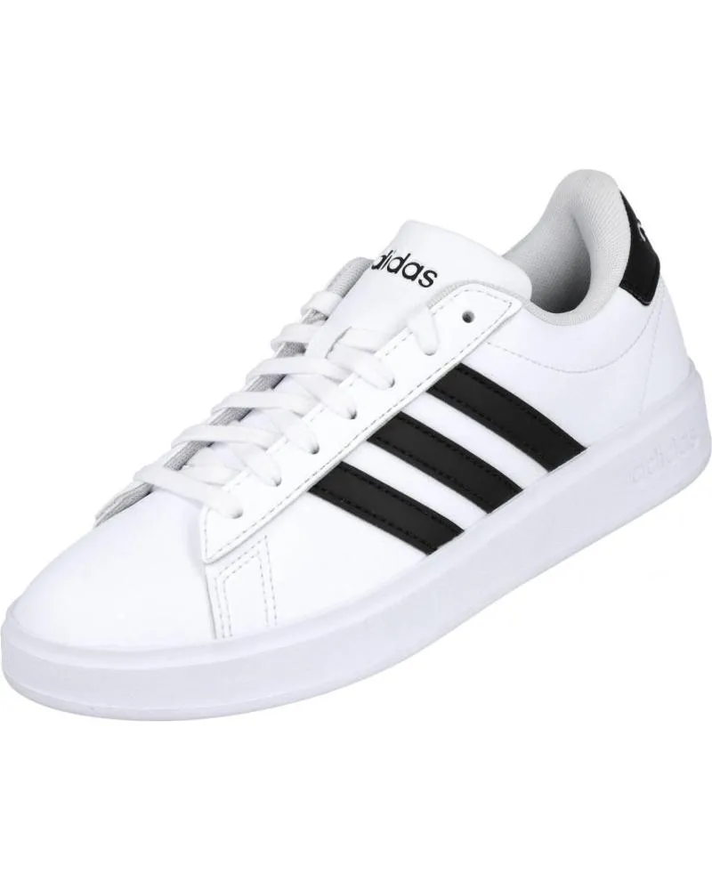 Zapatillas deporte ADIDAS  de Mujer GW9214 ZAPATILLA GRAND COURT CLOUDFOAM LIFESTYLE COURT COMFO  BLANCO-NEGRO